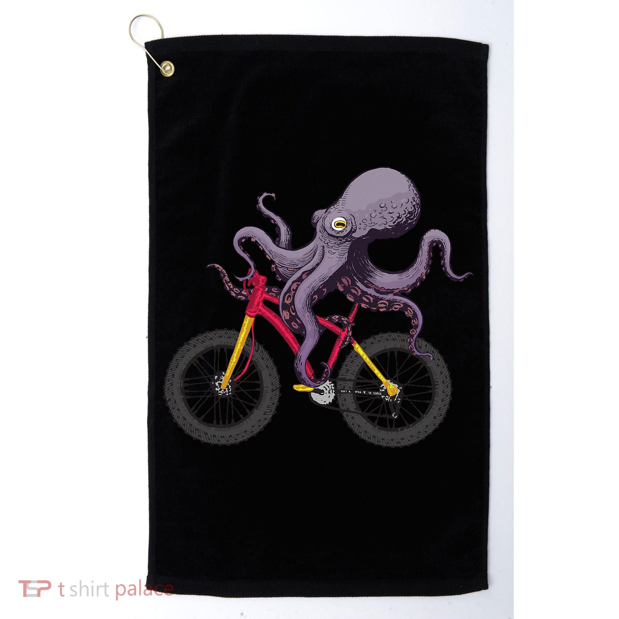 Cute Octopus For Men Women Kids Sea Creature Octopus Lover Golf Towel