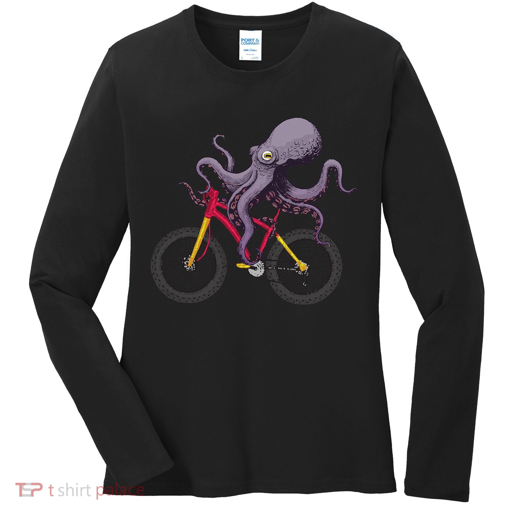 Cute Octopus For Men Women Kids Sea Creature Octopus Lover Women's Long Sleeve Shirt