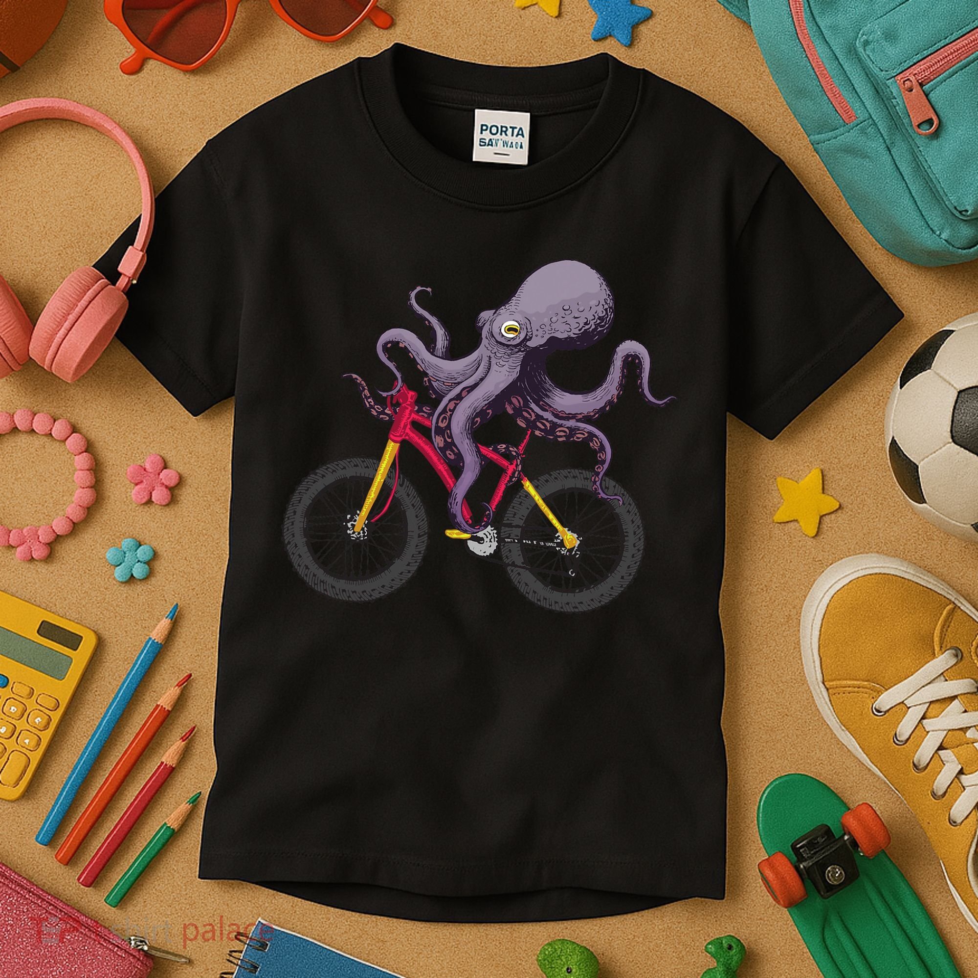 Cute Octopus For Men Women Kids Sea Creature Octopus Lover Kids T-Shirt