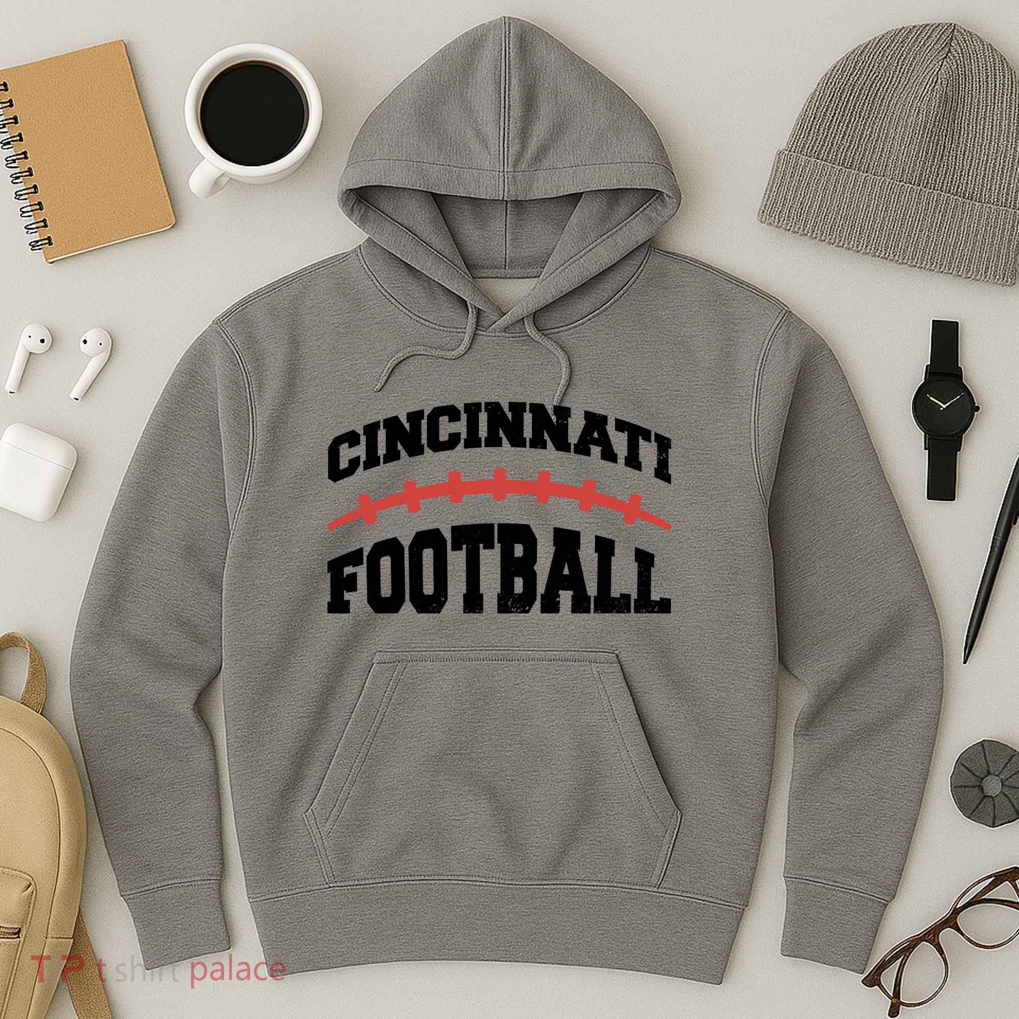 Cincinnati Ohio Football Hoodie