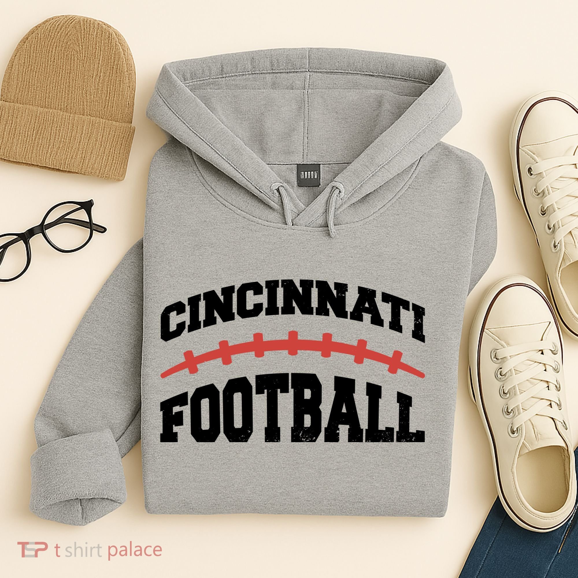 Cincinnati Ohio Football Hoodie