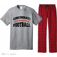Cincinnati Ohio Football Pajama Set thumb 0