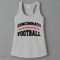 Cincinnati Ohio Football Women's Tank Top thumb 3