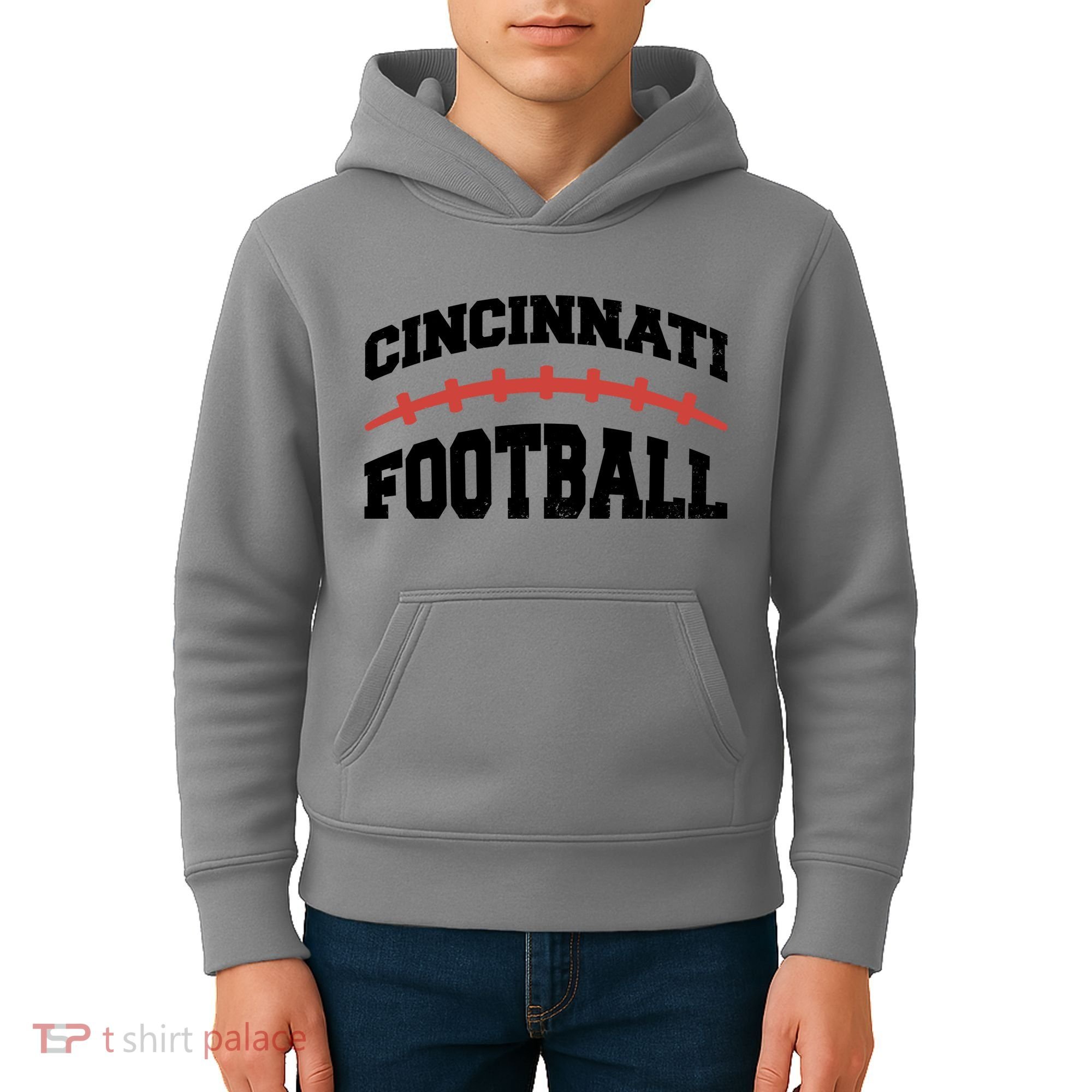 Cincinnati Ohio Football Kids Hoodie