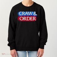 Craw & Order Funny Seafood Parody Women's Sweatshirt thumb 0