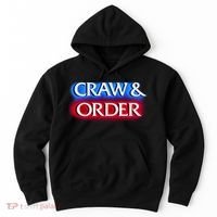 Craw & Order Funny Seafood Parody Hoodie thumb 0