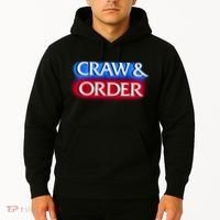 Craw & Order Funny Seafood Parody Hoodie thumb 2