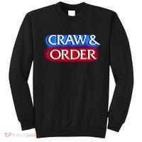 Craw & Order Funny Seafood Parody Sweatshirt thumb 0
