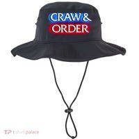 Craw & Order Funny Seafood Parody Bucket Hat thumb 0