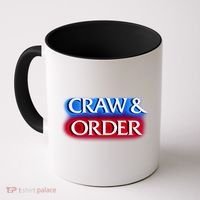 Craw & Order Funny Seafood Parody Coffee Mug thumb 0