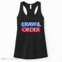 Craw & Order Funny Seafood Parody Women's Tank Top thumb 0
