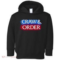 Craw & Order Funny Seafood Parody Toddler Hoodie thumb 0
