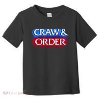 Craw & Order Funny Seafood Parody Toddler T-Shirt thumb 0
