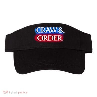 Craw & Order Funny Seafood Parody Visor