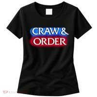 Craw & Order Funny Seafood Parody Women's T-Shirt thumb 0