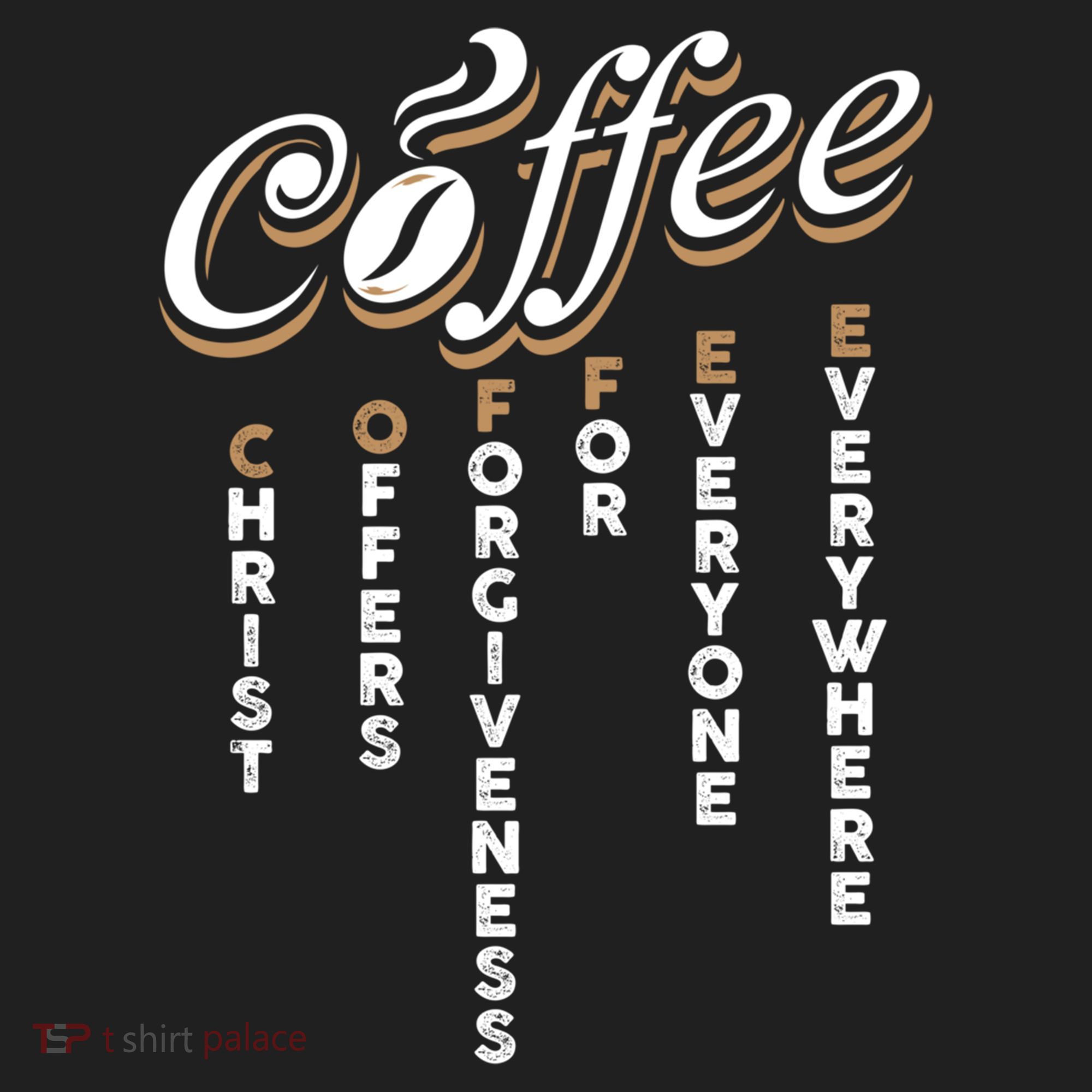 Christ Offers Forgiveness For Everyone Everywhere Coffee Pun Gift Beanie