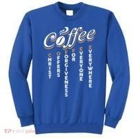 Christ Offers Forgiveness For Everyone Everywhere Coffee Pun Gift Sweatshirt thumb 0