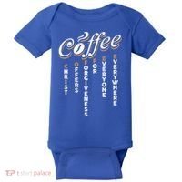 Christ Offers Forgiveness For Everyone Everywhere Coffee Pun Gift Baby Bodysuit thumb 0