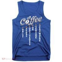 Christ Offers Forgiveness For Everyone Everywhere Coffee Pun Gift Tank Top thumb 0