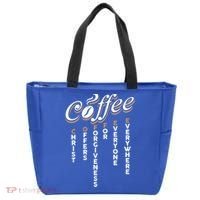 Christ Offers Forgiveness For Everyone Everywhere Coffee Pun Gift Tote Bag thumb 0