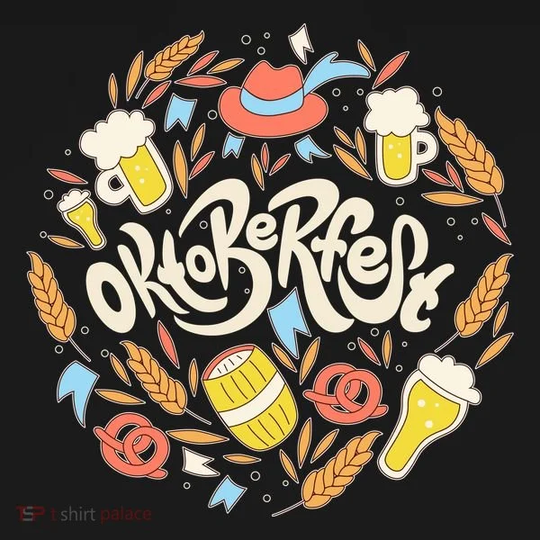 Celebrating Oktoberfest Festival Ornament