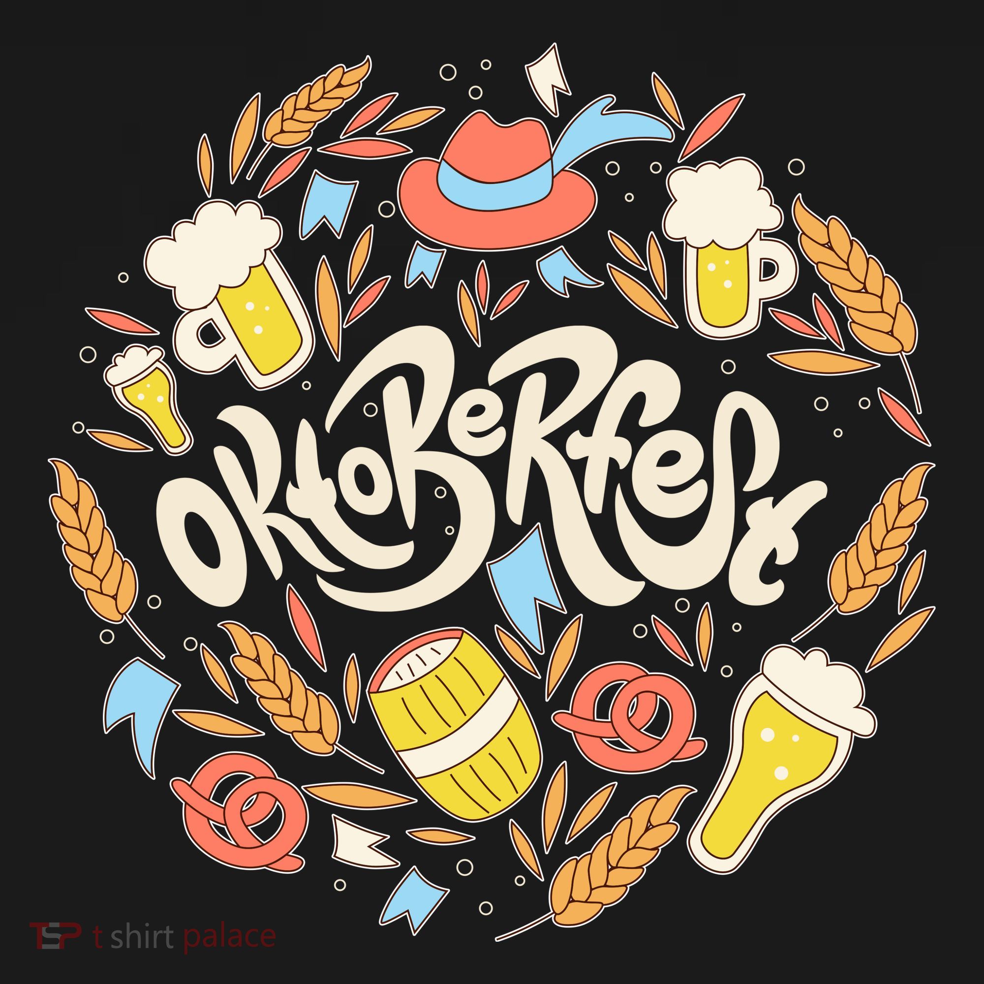 Celebrating Oktoberfest Festival Women's Tank Top