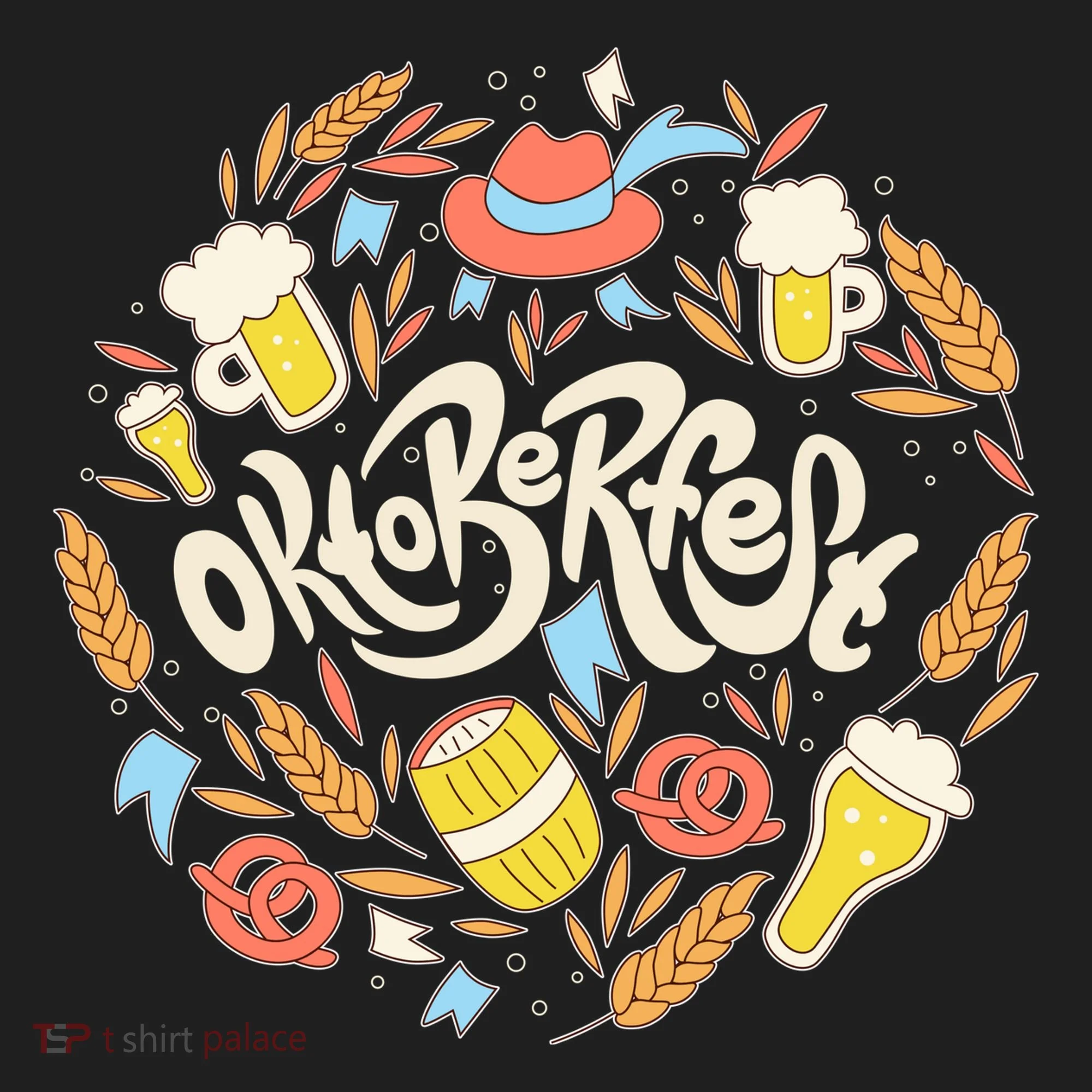 Celebrating Oktoberfest Festival Hat