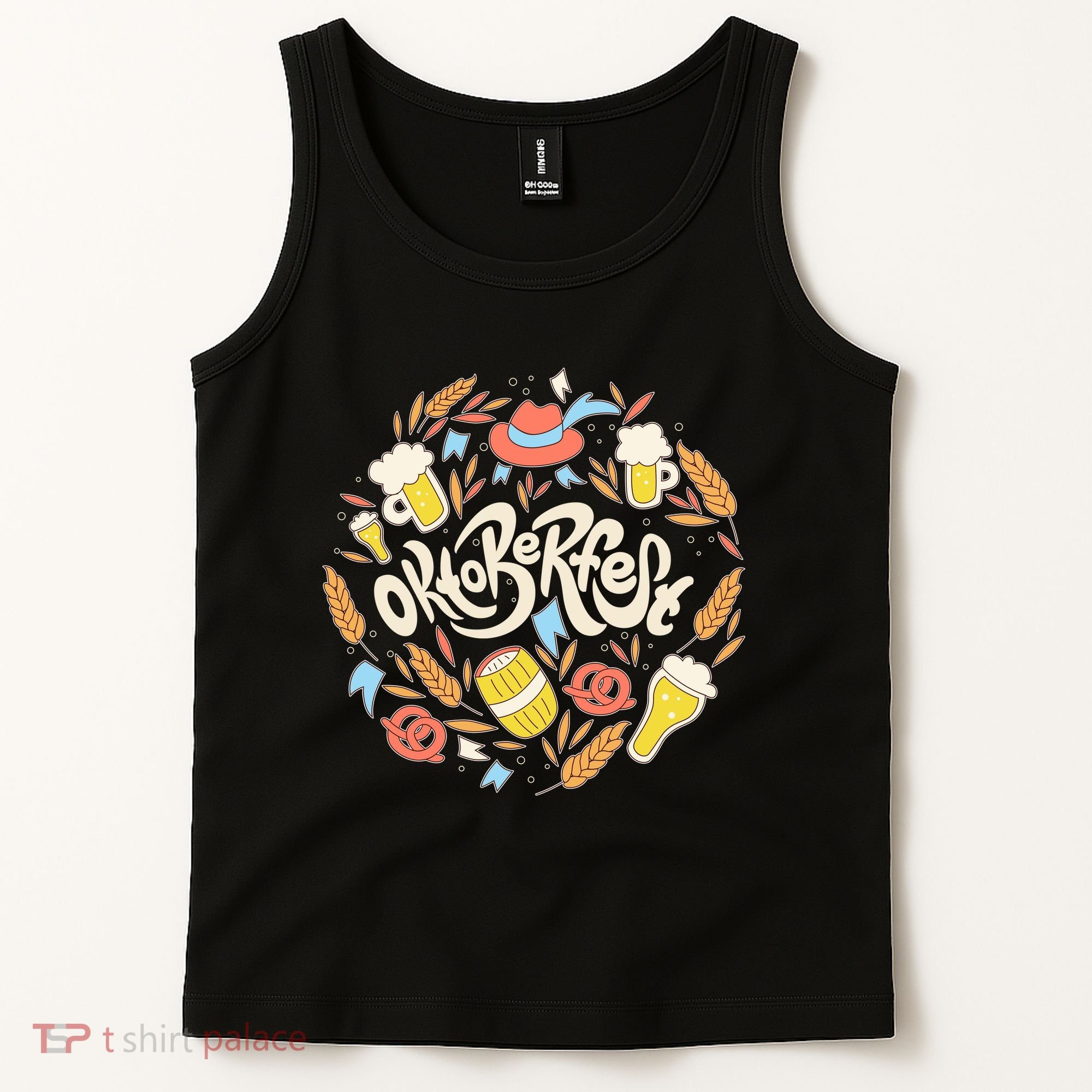 Celebrating Oktoberfest Festival Tank Top