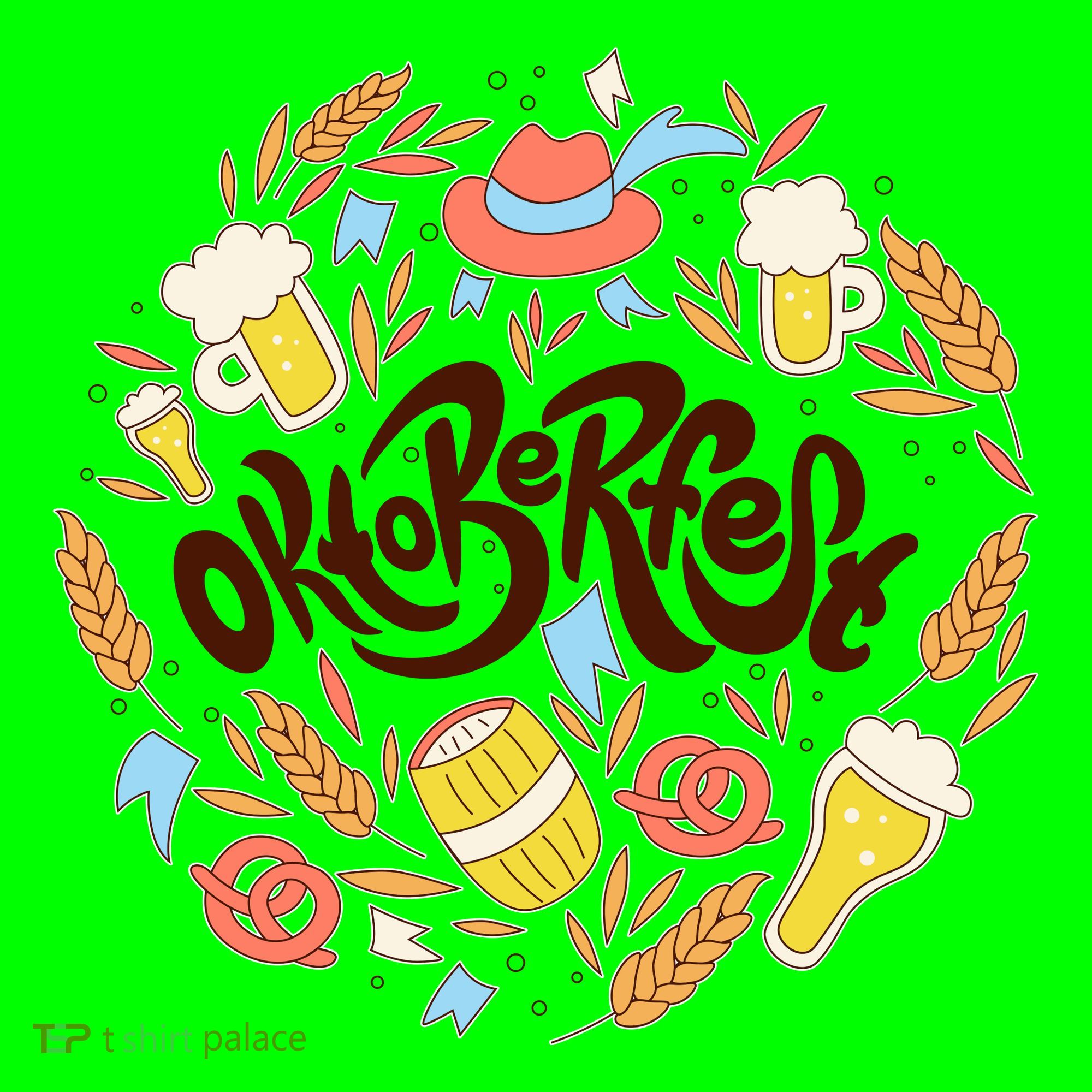 Celebrating Oktoberfest Festival T-Shirt
