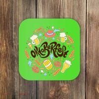 Celebrating Oktoberfest Festival Coaster thumb 0