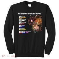 Chemistry Of Fireworks 4th Of July Science Nerd Sweatshirt thumb 0