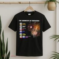 Chemistry Of Fireworks 4th Of July Science Nerd T-Shirt thumb 2