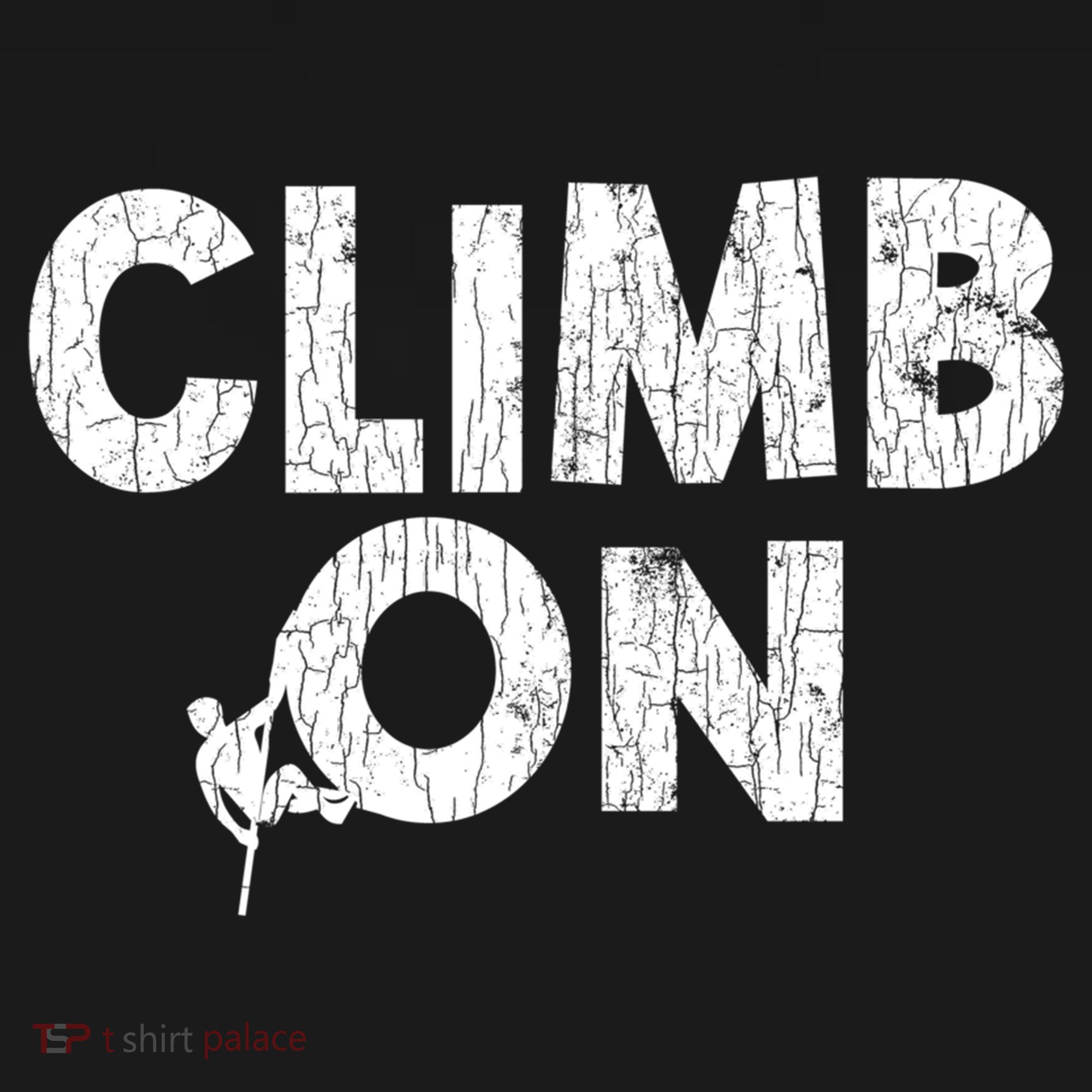 Climb On Funny Mountain Climbing Rock Climber Graphic Gift Doggie Tank