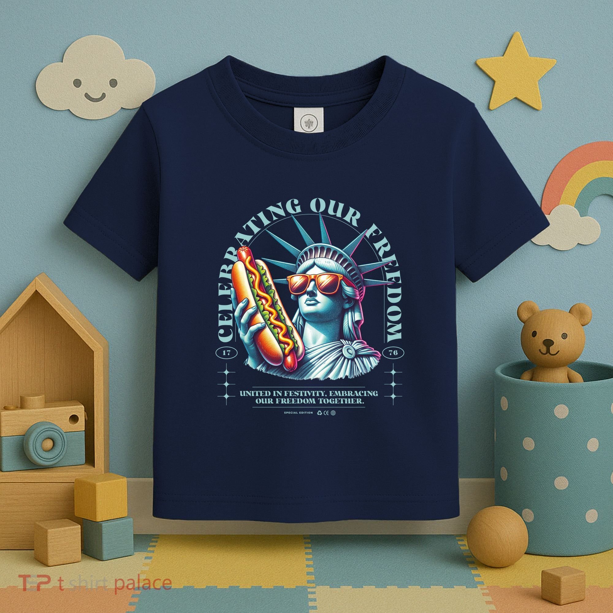 Celebrating Our Freedom Toddler T-Shirt
