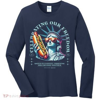 Celebrating Our Freedom Women's Long Sleeve Shirt