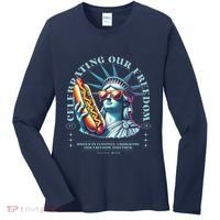 Celebrating Our Freedom Women's Long Sleeve Shirt thumb 0