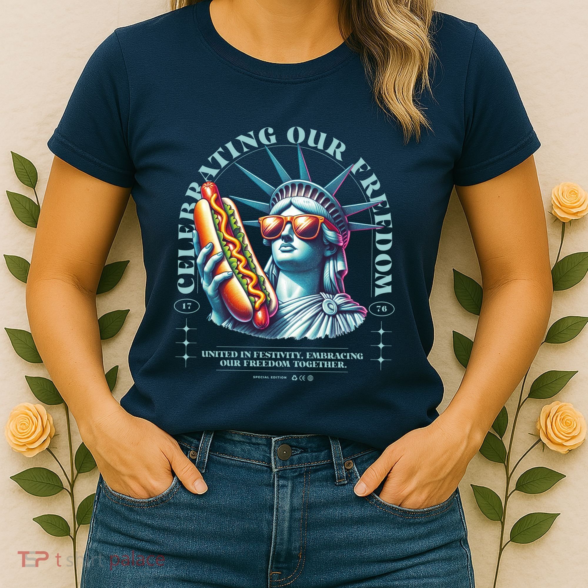Celebrating Our Freedom Women's T-Shirt