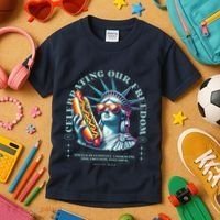 Celebrating Our Freedom Kids T-Shirt thumb 3