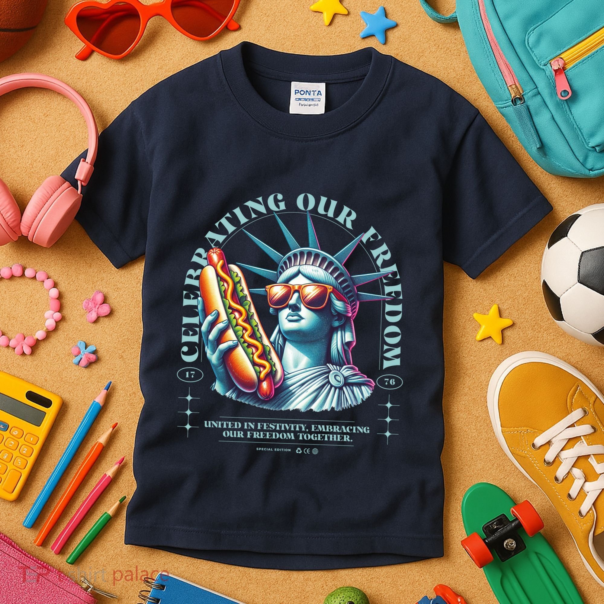 Celebrating Our Freedom Kids T-Shirt