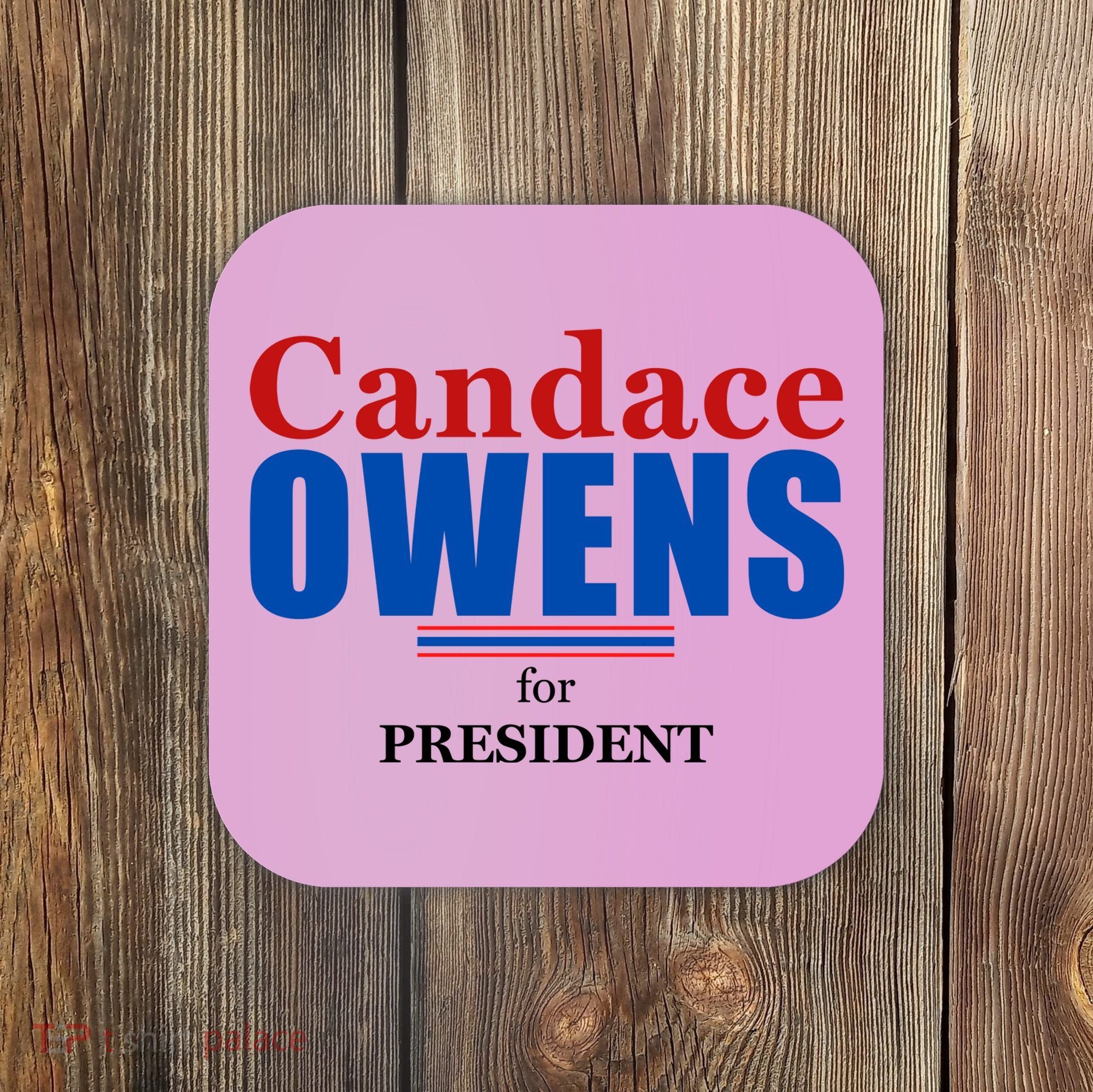 Candace Owens For President 2024 Coaster