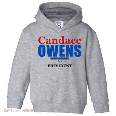 Candace Owens For President 2024 Toddler Hoodie