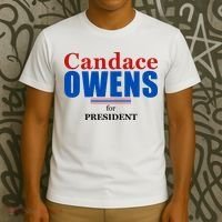 Candace Owens For President 2024 T-Shirt thumb 3