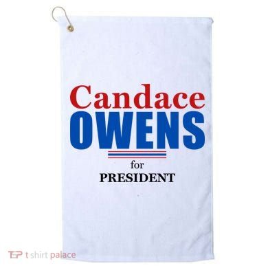 Candace Owens For President 2024 Golf Towel