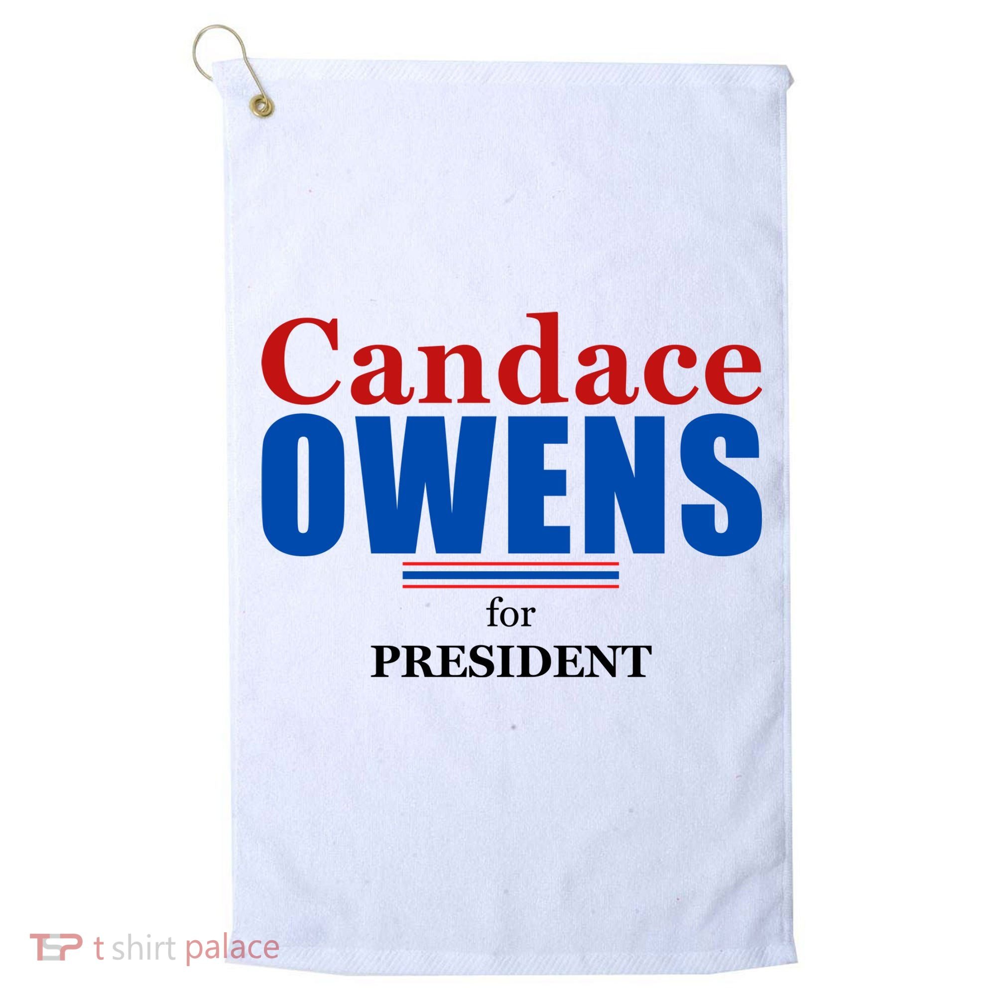 Candace Owens For President 2024 Golf Towel