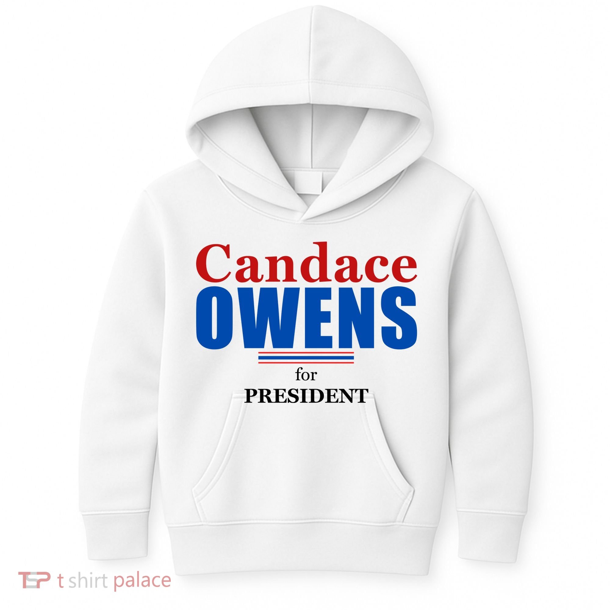 Candace Owens For President 2024 Kids Hoodie
