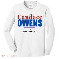 Candace Owens For President 2024 Kids Long Sleeve Shirt thumb 0