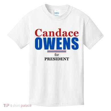 Candace Owens For President 2024 Kids T-Shirt