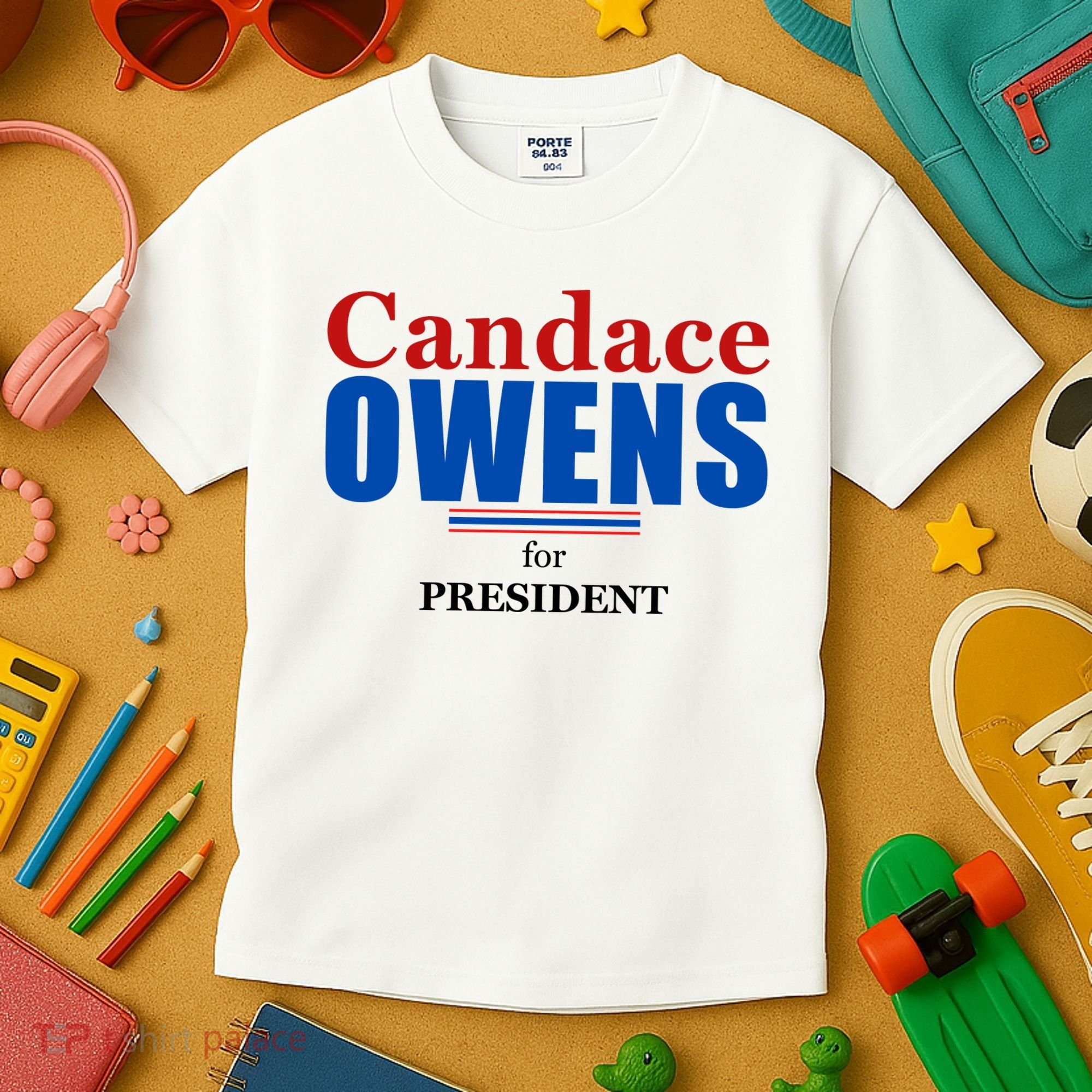 Candace Owens For President 2024 Kids T-Shirt