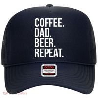 Coffee. Dad. Beer. Repeat. Funny Hat thumb 0