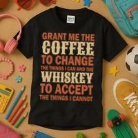 Coffee And Whiskey Kids T-Shirt thumb 3